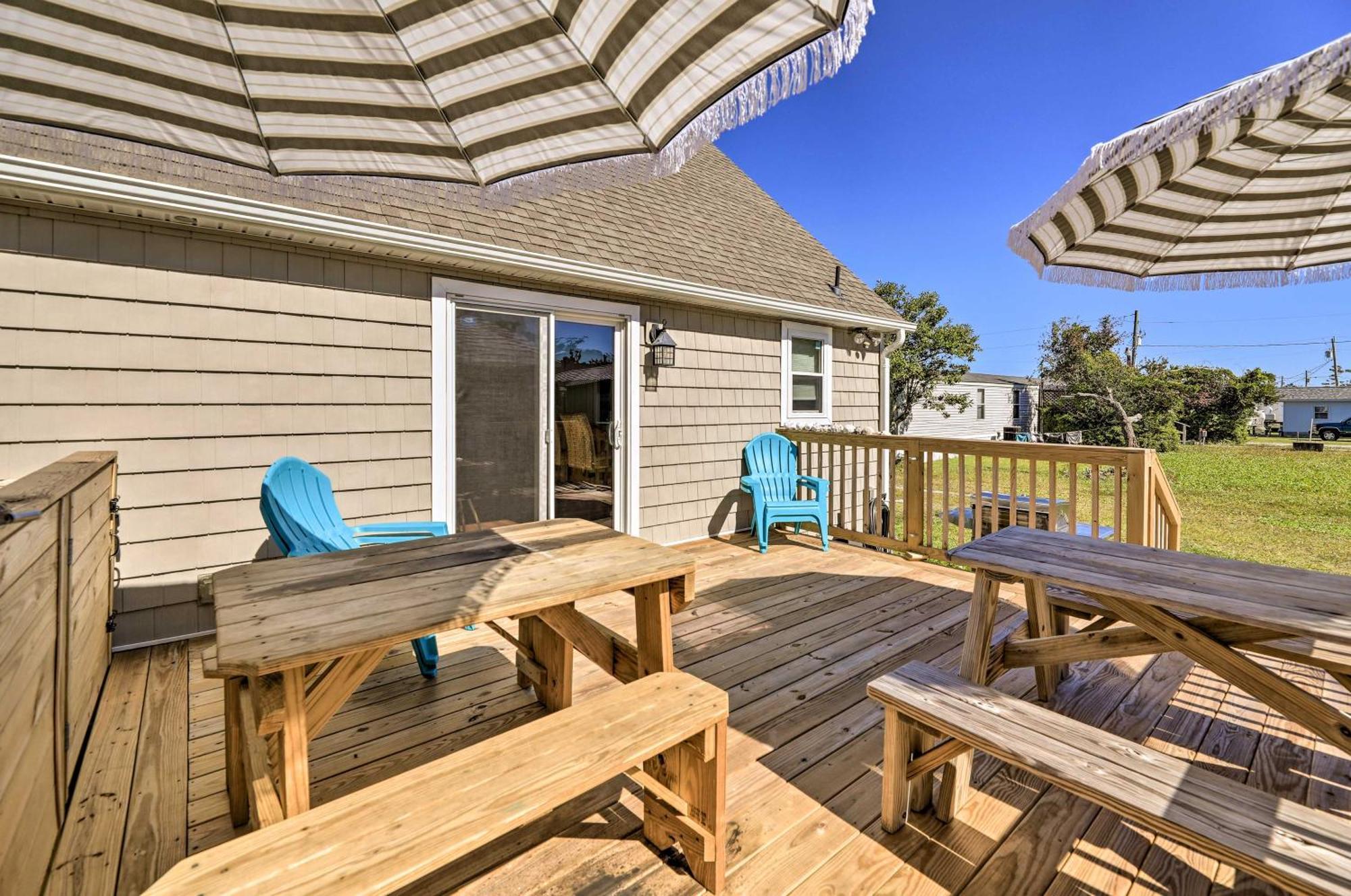 The Willowberry House With Deck And Grill! Harkers Island Exterior foto