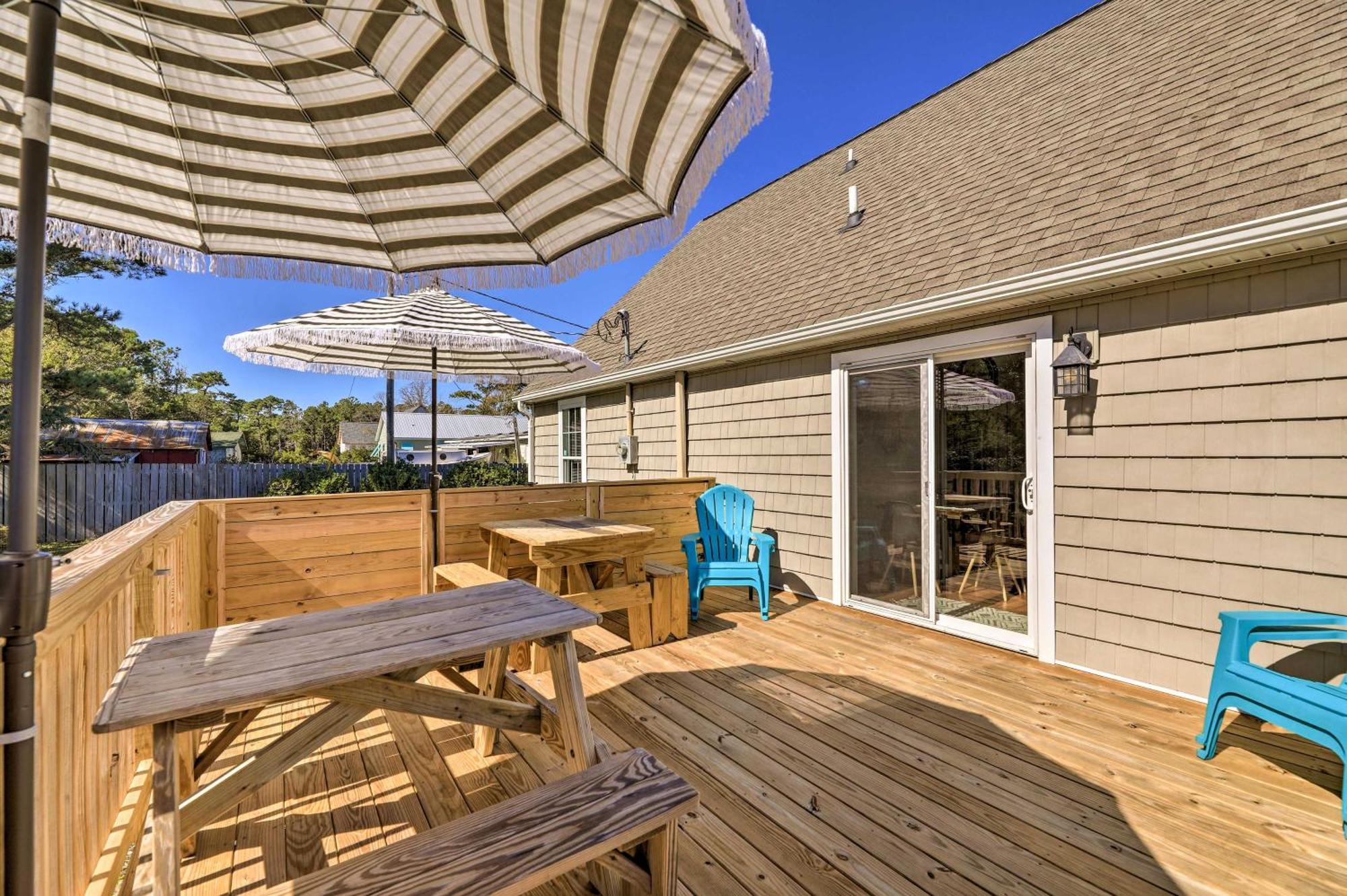 The Willowberry House With Deck And Grill! Harkers Island Exterior foto